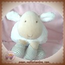 NATALYS DOUDOU MOUTON BEIGE BLANC BOULE 24 cm SOS