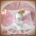 STARTOY SOS DOUDOU LAPIN PLAT BLANC ROSE