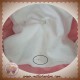 STARTOY SOS DOUDOU LAPIN PLAT BLANC ROSE