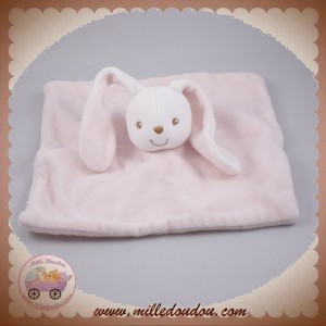 KIMBALOO SOS DOUDOU LAPIN PLAT BLANC ROSE