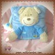 TEX DOUDOU OURS BEIGE COUSSIN BLEU TRACTEUR BALLON