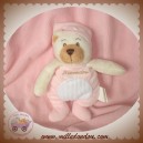 CMP SOS DOUDOU OURS ECRU ROSE BLANC NATOUDOU