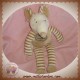 DOUDOU ET COMPAGNIE SOS SOURIS SALLIE NATUREL BEIGE FEUILLE 28 cm