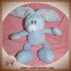 KIMBALOO DOUDOU LAPIN BLEU BLANC SOS