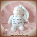 SUCRE D'ORGE SOS DOUDOU OURS BLANC RAYE BLEU