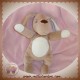 SUCRE D'ORGE DOUDOU CHIEN MARRON ECRU 24 CM SOS