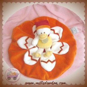 DOUDOU ET COMPAGNIE SOS CANARD GEDEON PLAT SURPRISE ORANGE