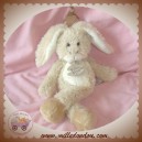 HISTOIRE D'OURS SOS DOUDOU LAPIN ECRU REFLET BEIGE MARRON