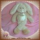 HISTOIRE D'OURS SOS DOUDOU LAPIN ECRU REFLET BEIGE MARRON