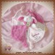 BABYNAT BABY NAT SOS DOUDOU LAPIN BAMBOU PLAT ROSE 9