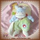 BABYNAT BABY NAT DOUDOU ANE GRIS BLEU VERT MOUCHOIR SOS