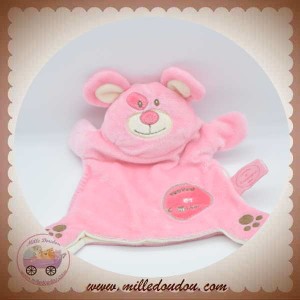 DOUDOU ET COMPAGNIE SOS SOURIS MARIONNETTE ROSE