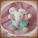 KALOO SOS DOUDOU SOURIS BOULE BLEU ATTACHE TETINE HOTEL MARTINEZ