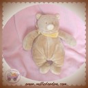 NOUKIE'S DOUDOU OURS NOUKY AUSTRALIA BEIGE FOULARD ORANGE