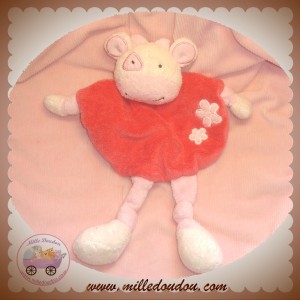 TCF DOUDOU VACHE BLANC PLAT ROSE TOUT COMPTE FAIT SOS