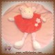 TCF SOS DOUDOU VACHE BLANC PLAT ROSE TOUT COMPTE FAIT 