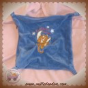 DISNEY SOS DOUDOU MOUCHOIR PLAT BLEU TIGROU LUNE ETOILES