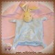 KALOO SOS DOUDOU LAPIN BEIGE MARIONNETTE BLEU ENFANT