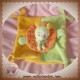 DOUDOU ET COMPAGNIE SOS COCCINELLE CHOCO PLAT ORANGE JAUNE VERT