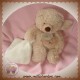 BABYNAT SOS DOUDOU OURS BOUCLETTE BEIGE MOUCHOIR 