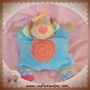 NATTOU SOS DOUDOU LION OASIS QUASI PLAT ORANGE BLEU 