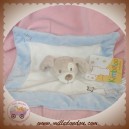 KIMBALOO SOS DOUDOU CHIEN BEIGE PLAT BLANC BLEU ETOILES