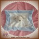 KIMBALOO SOS DOUDOU CHIEN BEIGE PLAT BLANC BLEU ETOILES