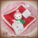 NICOTOY SOS DOUDOU BONHOMME DE NEIGE PLAT ROUGE KIABI