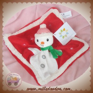 NICOTOY SOS DOUDOU BONHOMME DE NEIGE PLAT ROUGE KIABI