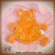 EKYOG SOS DOUDOU OURS MONSTRE MARIONNETTE ORANGE JAUNE