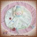 KIABI SOS DOUDOU LUTIN POUPEE OVAL PLAT ECRU VERTE ETOILE