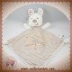 VETIR SOS DOUDOU LAPIN BLANC RAYE BEIGE PLAT CANARI