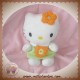 SANRIO JEMINI SOS DOUDOU CHAT HELLO KITTY ROBE VERTE SAC