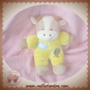 GIPSY SOS DOUDOU VACHE BEIGE CORPS JAUNE NUAGE HOCHET