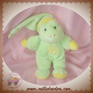 GIPSY SOS DOUDOU GRENOUILLE VERTE JAUNE