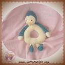 MOULIN ROTY SOS DOUDOU PINGOUIN HOCHET ECRU RAYE BLEU