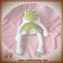 CMP SOS DOUDOU GRENOUILLE VERTE BLANCHE CROAC JAMBES ETIREES