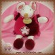 DOUDOU ET COMPAGNIE SOS SOURIS FRAMBOISINE ROSE 24 cm