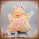 NATTOU SOS DOUDOU VACHE GIRAFE QUASI PLAT BEIGE ORANGE ROSE 