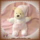 DISNEY SOS DOUDOU OURS WINNIE L'OURSON SALOPETTE ROSE