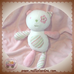 SUCRE D'ORGE SOS DOUDOU OURS CHAT ROSE JAMBES FLEUR OEIL