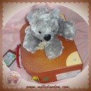 HISTOIRE D'OURS DOUDOU KOALA GRIS DANS SA VALISETTE NEUF