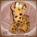 HISTOIRE D'OURS SOS DOUDOU GIRAFE ORANGE MARRON TACHETE BILLES 28 CM