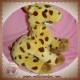 HISTOIRE D'OURS SOS DOUDOU GIRAFE ORANGE MARRON TACHETE BILLES 28 CM