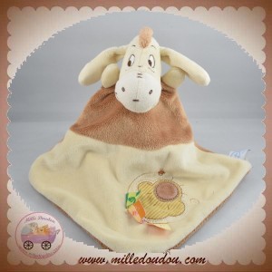 DISNEY DOUDOU BOURRIQUET PLAT BEIGE MARRON SOS