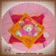 DOUDOU ET COMPAGNIE SOS OURS PRINCESSE INDIDOUS PLAT ORANGE ROUGE