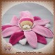 DOUDOU ET COMPAGNIE SOS OURS FLEURS PETALES ROSE