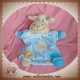 BABYNAT BABY NAT DOUDOU MOUTON MARIONNETTE BLEU SOS