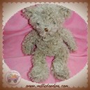 HISTOIRE D'OURS SOS DOUDOU  OURS BOUCLETTE ECRU MARRON