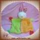 BABY CLUB C&A DOUDOU LAPIN PLAT ORANGE VERT CAROTTE BABY SUN